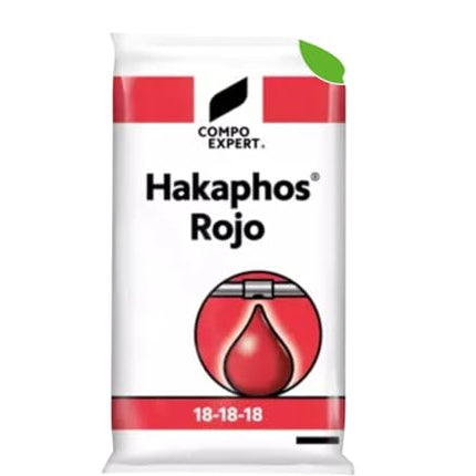 Hakaphos Rojo 18-18-18- Soluble en Agua