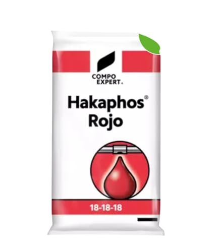 Hakaphos Rojo 18-18-18- Soluble en Agua
