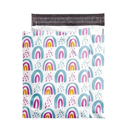 100 Bolsas de Envio Animada 25 * 33 4 cm, Sobre de Plástico de Calidad Resistente con Tira Autoadhesiva, Perfecto para Envíos y Embalaje, A prueba de Desgarros, Sobre Multiuso