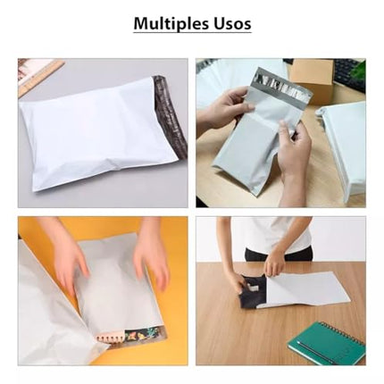 100 Bolsas de Envio Animada 25 * 33 4 cm, Sobre de Plástico de Calidad Resistente con Tira Autoadhesiva, Perfecto para Envíos y Embalaje, A prueba de Desgarros, Sobre Multiuso
