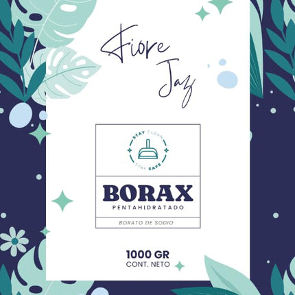 Bórax Pentahidratado en Polvo – Detergente Natural y Multiusos