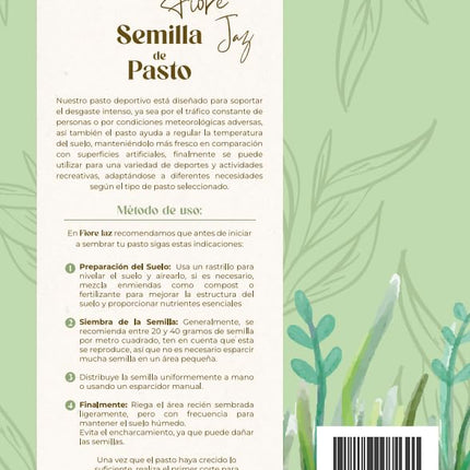 Semillas de Pasto Premium – 1 kg (Rinde hasta 50 m²) – Para Sol y Sombra