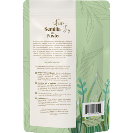 Semillas de Pasto Premium – 1 kg (Rinde hasta 50 m²) – Para Sol y Sombra