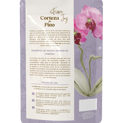 Sustrato de Corteza de Pino Natural 500gr