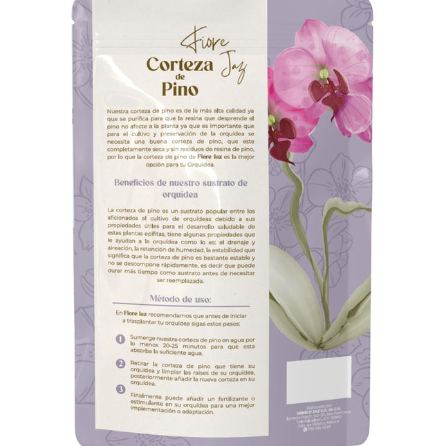 Sustrato de Corteza de Pino Natural 500gr