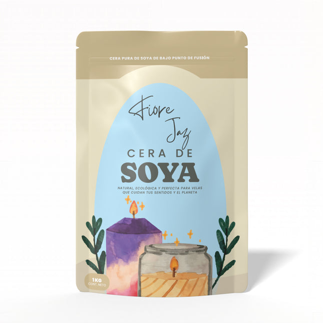 Cera de soya de bajo punto de fusión para masajes y velas decorativas